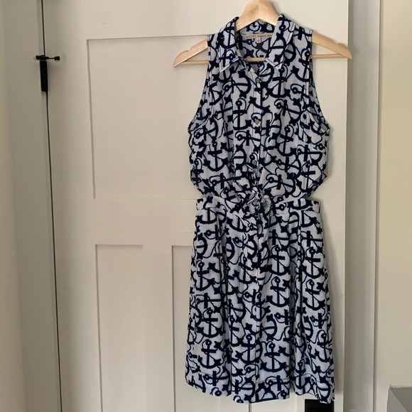 Rachel Roy Anchor Print Dress - Picture 1 of 5